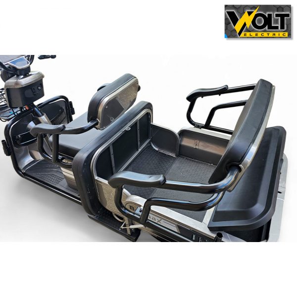 dvumestna cargo trikolka bullmax b10 siva 2