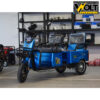 dvumestna cargo trikolka volt electric 1500w blue 1