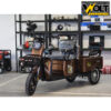 dvumestna cargo trikolka volt electric 1500w brown gold 2