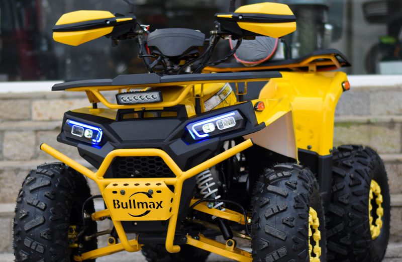 atv 150cc bullmax powersport yellow led 1