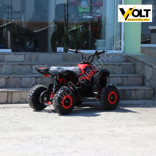 Детско електрическо atv nighthawk 1200w, 36v, с родителски контрол, музика и флаг