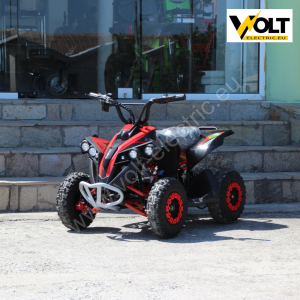 Детско електрическо atv nighthawk 1200w, 36v, с родителски контрол, музика и флаг