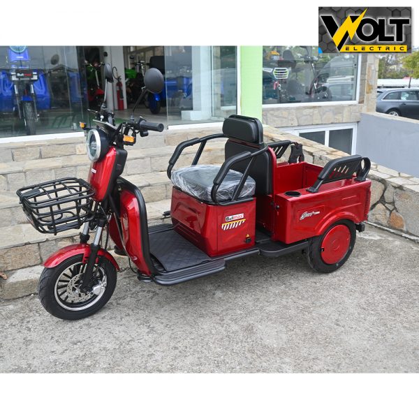 dvumestna kargo trikolka bullmax a10 ce sertifikat red 4