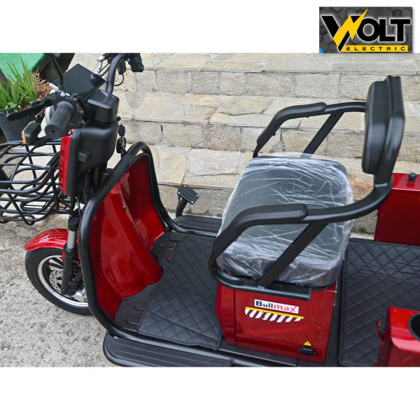 dvumestna kargo trikolka bullmax a10 ce sertifikat red 7