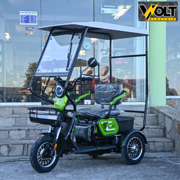 elektricheska trikolka bullmax c1 max 1500w pokriv green 1