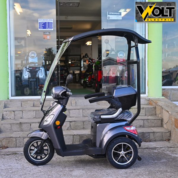 elektricheska trikolka pokriv bullmax b1 led siva 2