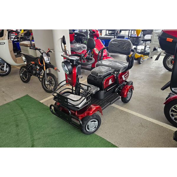 Електрическа четириколка bullmax a9, рекуперация, магнитна спирачка, 1500w, 48v/20ah