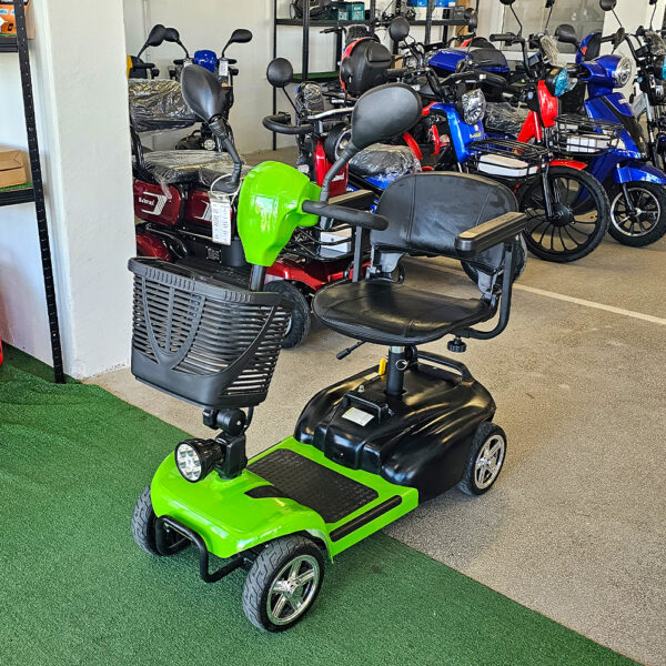 Инвалидна електрическа четириколка volt electric n1 maxi 500w, разглобяема, 500w, зелена