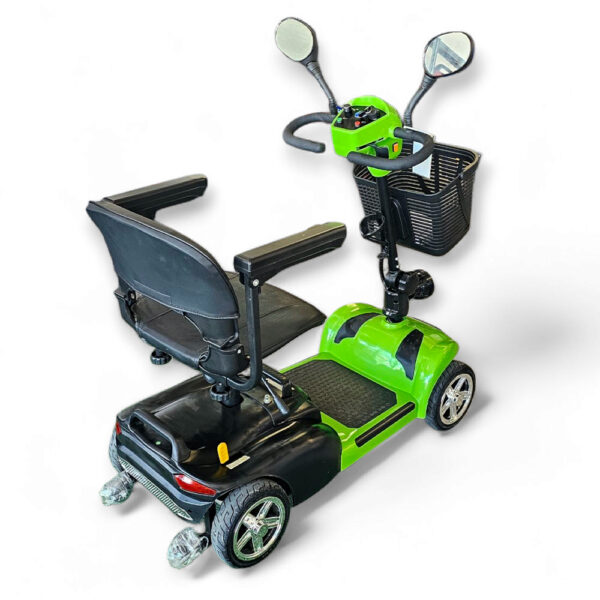 Инвалидна електрическа четириколка volt electric n1 maxi 500w, разглобяема, 500w, зелена