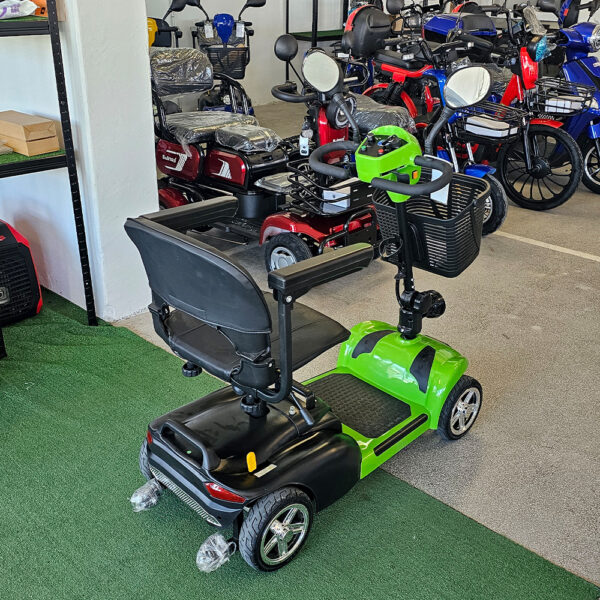 Инвалидна електрическа четириколка volt electric n1 maxi 500w, разглобяема, 500w, зелена