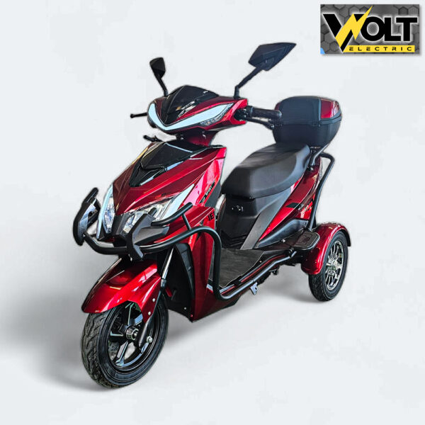 Електрически скутер триколка volt electric sport 1500w, 72v, с рекуперация