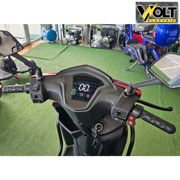 Електрически скутер триколка volt electric sport 1500w, 72v, с рекуперация