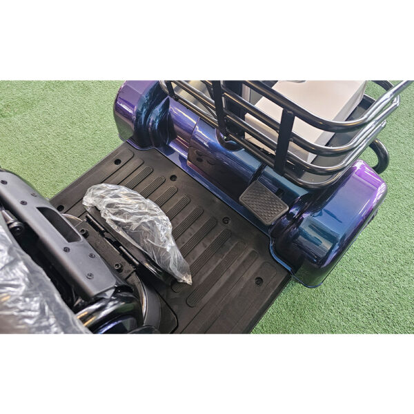 Електрическа четириколка bullmax a9, рекуперация, магнитна спирачка, 1500w, 48v/20ah, синя