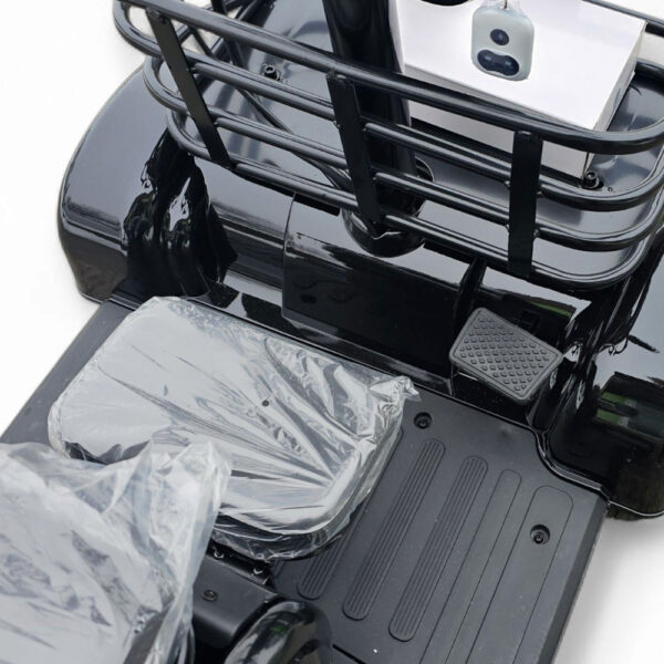 Електрическа четириколка bullmax a9, рекуперация, магнитна спирачка, 1500w, 48v/20ah, черна