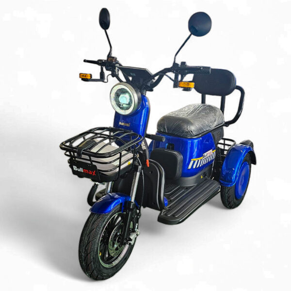 Електрическа триколка grand pudding 2000w, 60v, 20ah, ce сертификат (Копие)