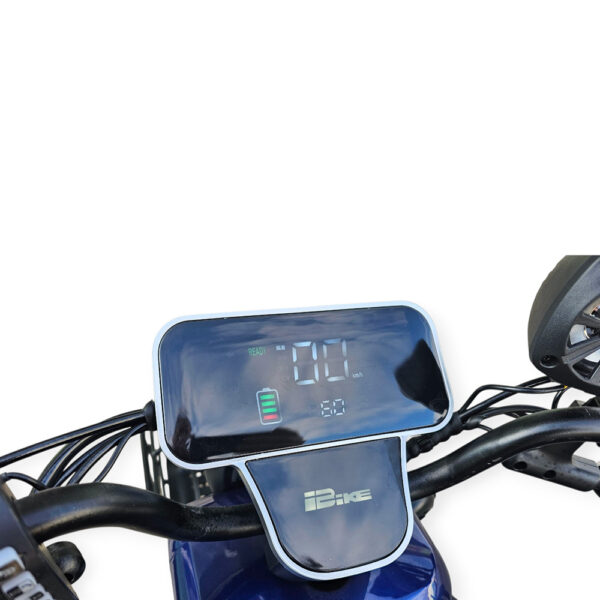 Триместна cargo електрическа триколка bullmax b10 2000w, 60v, 40ah