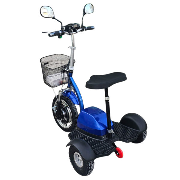 Електрическа триколка volt electric a2, 750w, 48v, синя