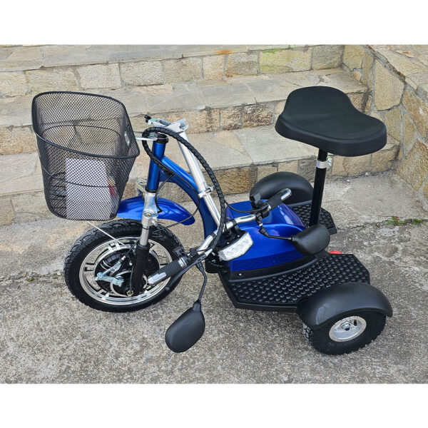 Електрическа триколка volt electric a2, 750w, 48v, синя