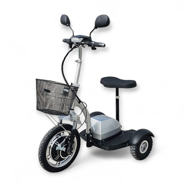 Електрическа триколка volt electric a2, 750w, 48v, сив металик