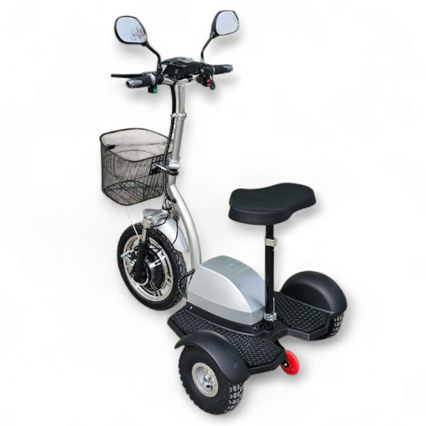 Електрическа триколка volt electric a2, 750w, 48v, сив металик