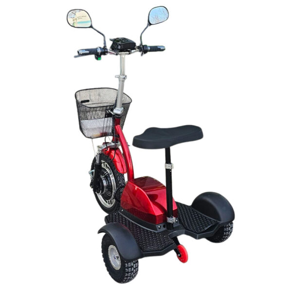 Електрическа триколка volt electric a2, 750w, 48v, червена