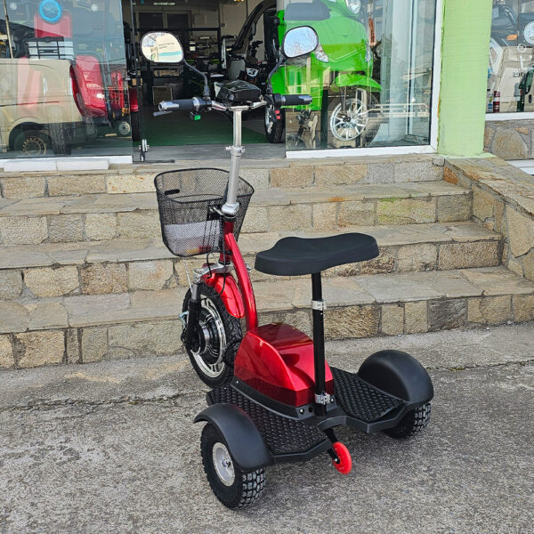 Електрическа триколка volt electric a2, 750w, 48v, червена