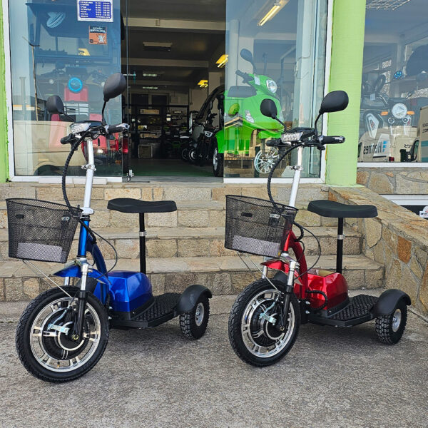 Електрическа триколка volt electric a2, 750w, 48v, червена