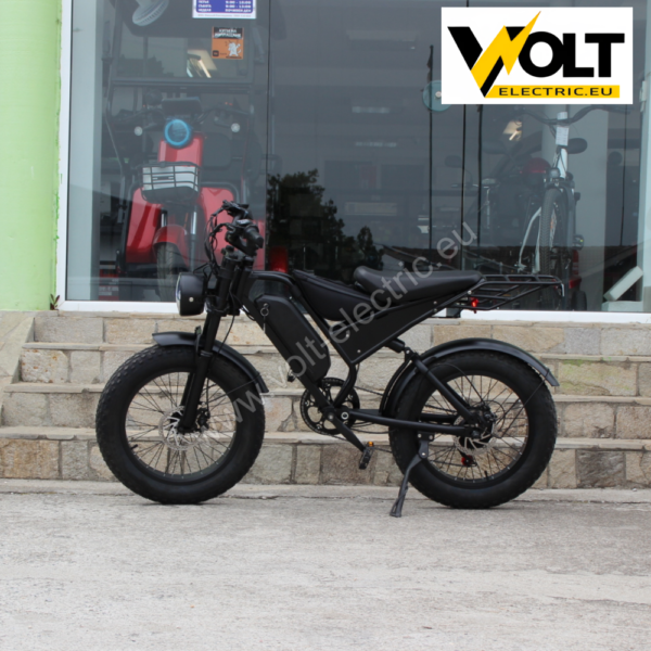 Електрически велосипед, колело Х70 48v, 20ah li ion, 20″ fat bike