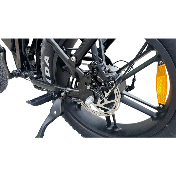 Двуместен електрически велосипед shadow rider x80 pro 48v, 15ah li ion, 20" fat bike