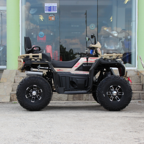 Бензиново АТВ 250сс bullmax fury, 7500rpm, автоматик, лебедка, теглич