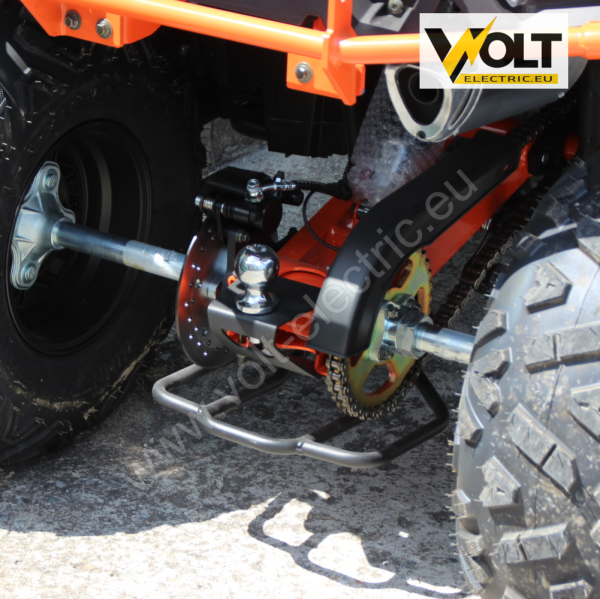 Бензиново АТВ 250сс bullmax fury, 7500rpm, автоматик, лебедка, теглич, orange