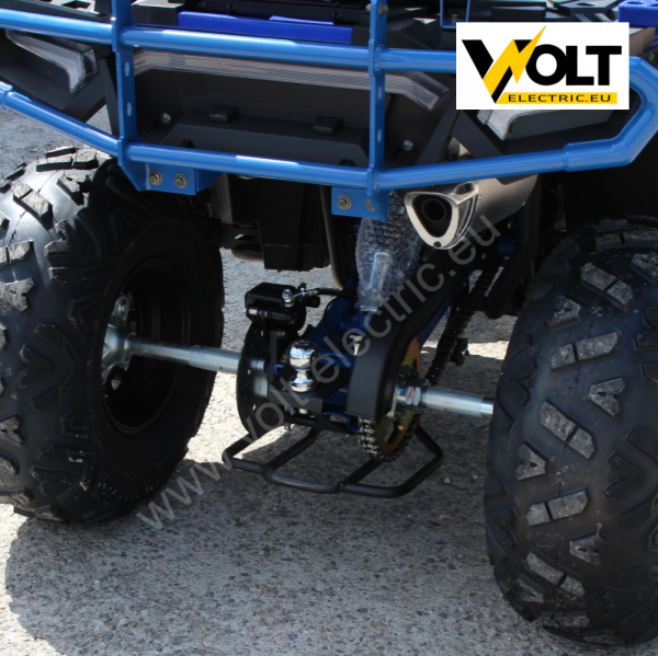 Бензиново АТВ 250сс bullmax fury, 7500rpm, автоматик, лебедка, теглич, blue