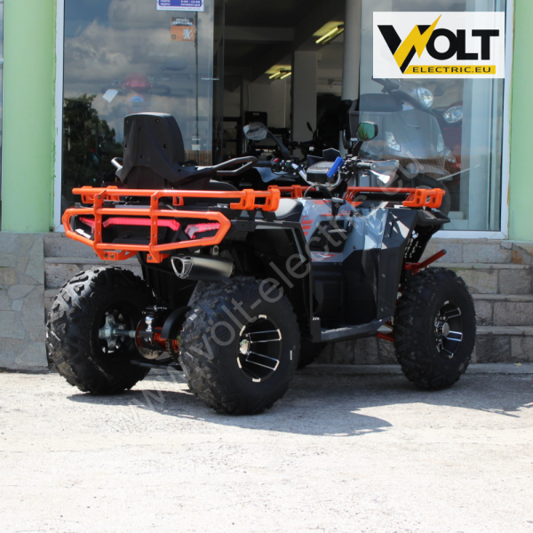 Бензиново АТВ 250сс bullmax fury, 7500rpm, автоматик, лебедка, теглич, orange