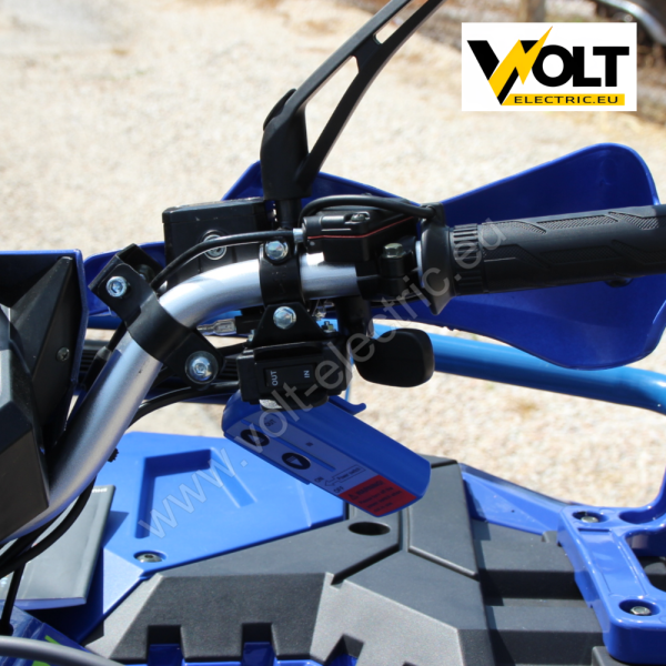 Бензиново АТВ 250сс bullmax fury, 7500rpm, автоматик, лебедка, теглич, blue