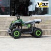 Детско електрическо atv nighthawk 1200w, 36v, три скорости , led, green