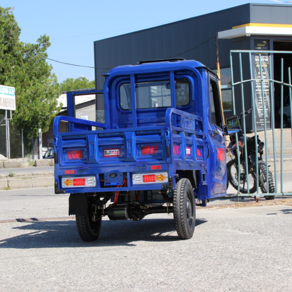 Електрическа товарна триколка cargo pro 4000w с кабина – товароносимост до 600 кг