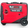 Инверторен обезшумен генератор за ток bullmax 6500i, 6kw, avr, преносим, чиста синусоида, дистанционно