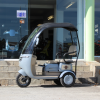 Електрическа триколка bullmax c5 2000w – 60v 20ah, 3 места, покрив, предно стъкло и багажник